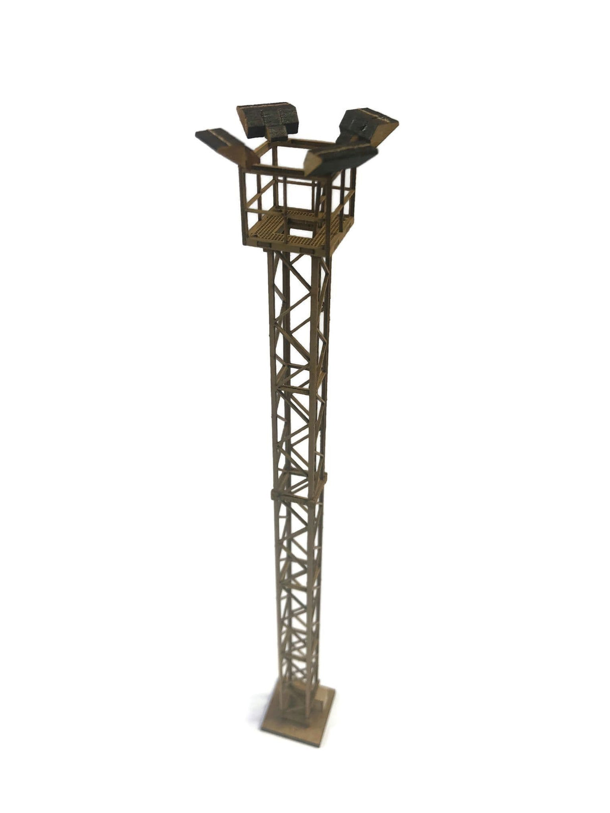LX450-N 50ft Lattice Yard Lamp / Depot Lighting Tower (Pack of 1) - N/2mm/1:148