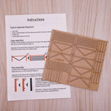 LX459-OO Laser Cut Five Bar Gates & Posts (Pack Of 3) OO/4mm/1:76