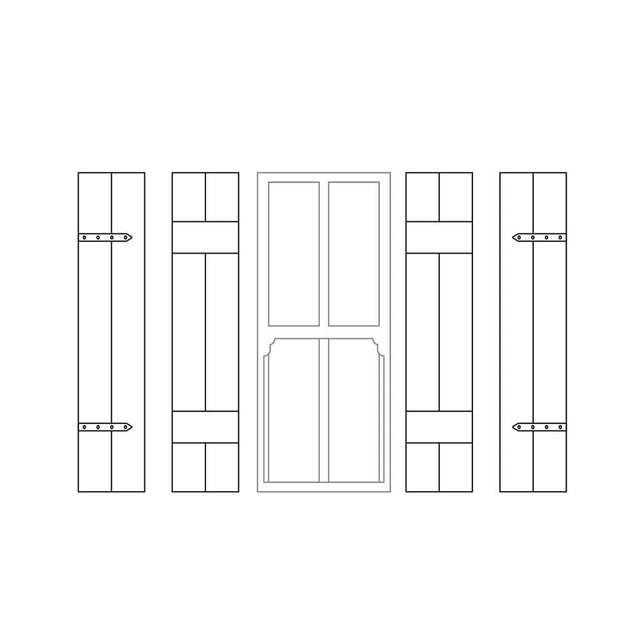 LX461-OO Shutters To Fit 8mm x 20mm Windows (Pack Of 12) - OO/4mm/1:76