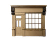 LX464-OO Period Shop Front With Left-Hand Door - OO/4mm/1:76