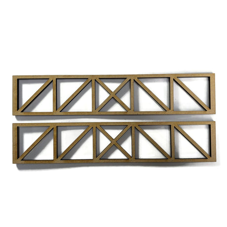 LX473-OO Girders Set 5 (St Pinnock Viaduct Style) - 240 x 48mm (Pack of 2) - OO/4mm/1:76