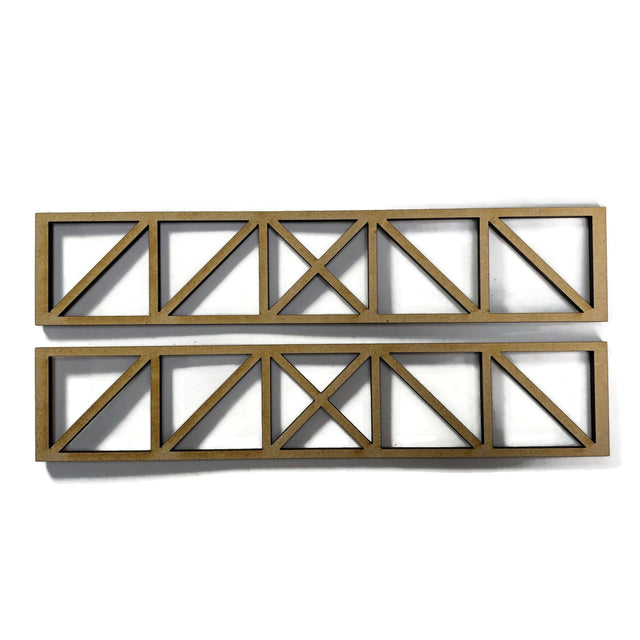 LX473-OO Girders Set 5 (St Pinnock Viaduct Style) - 240 x 48mm (Pack of 2) - OO/4mm/1:76