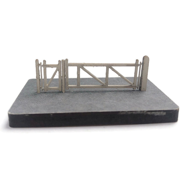 LX484-N Crossing/Yard Gates (NYMR/Goathland Style) - N/2mm/1:148