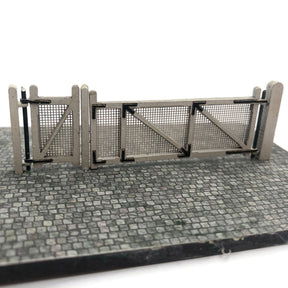 LX484-OO Crossing/Yard Gates (NYMR/Goathland Style) - OO/4mm/1:76
