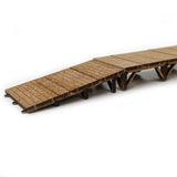 LX497-OO Wooden Halt Platform - OO/4mm/1:76