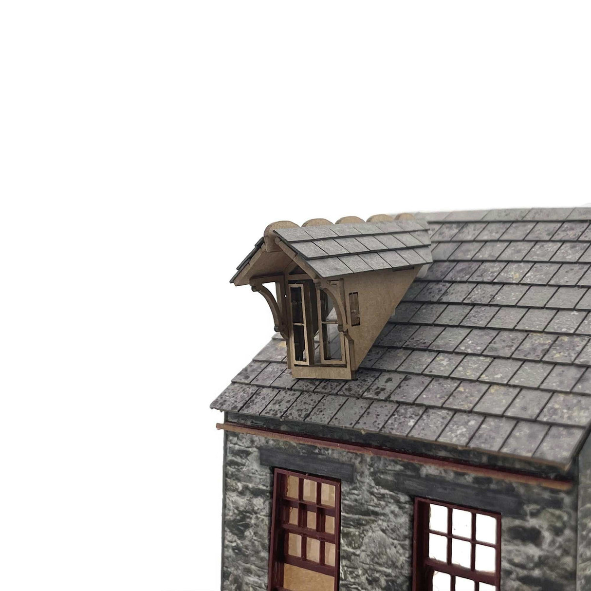 LX503-OO Gable Dormer Roof - Style B (Pack of 2) - OO/4mm/1:76