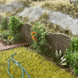LX513-OO 5ft Arch Top Garden Fencing - OO/4mm/1:76