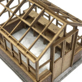 LX517-OO Traditional Brick Based Greenhouse - OO/4mm/1:76