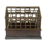 LX517-OO Traditional Brick Based Greenhouse - OO/4mm/1:76