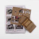 LX517-OO Traditional Brick Based Greenhouse - OO/4mm/1:76