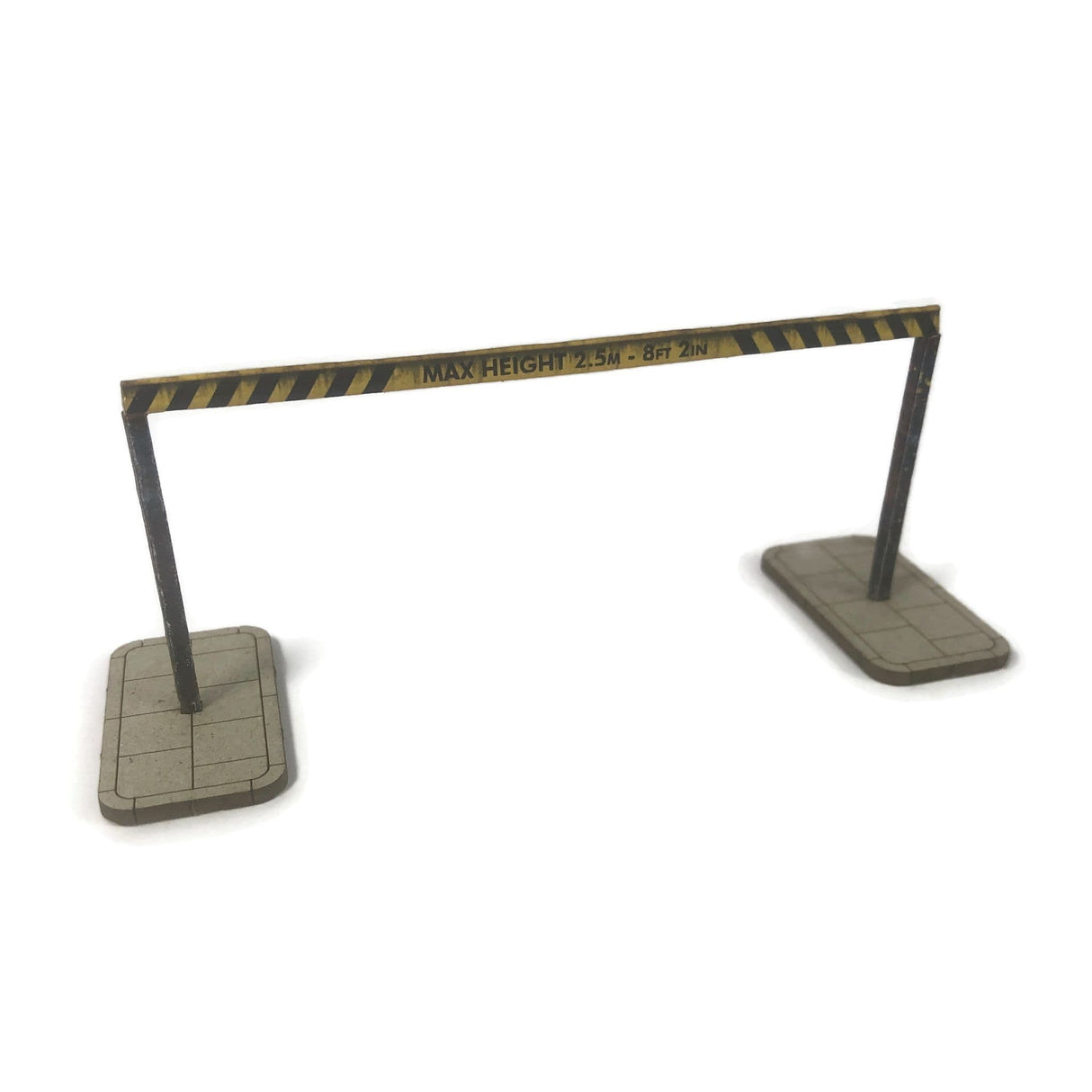 LX551-OO Car Park Height Restriction Barriers (Pack of 2) - OO/4mm/1:76