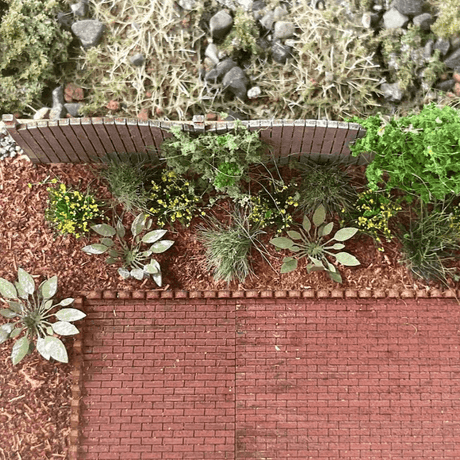 LX557-OO Laser Cut "Hosta" Garden Plants - OO/4mm/1:76