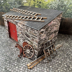 LX567-OO Yard Junk (Ladders, Planks, Saw Blades, Leaf Springs Etc) - OO/4mm/1:76