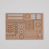 LX567-OO Yard Junk (Ladders, Planks, Saw Blades, Leaf Springs Etc) - OO/4mm/1:76
