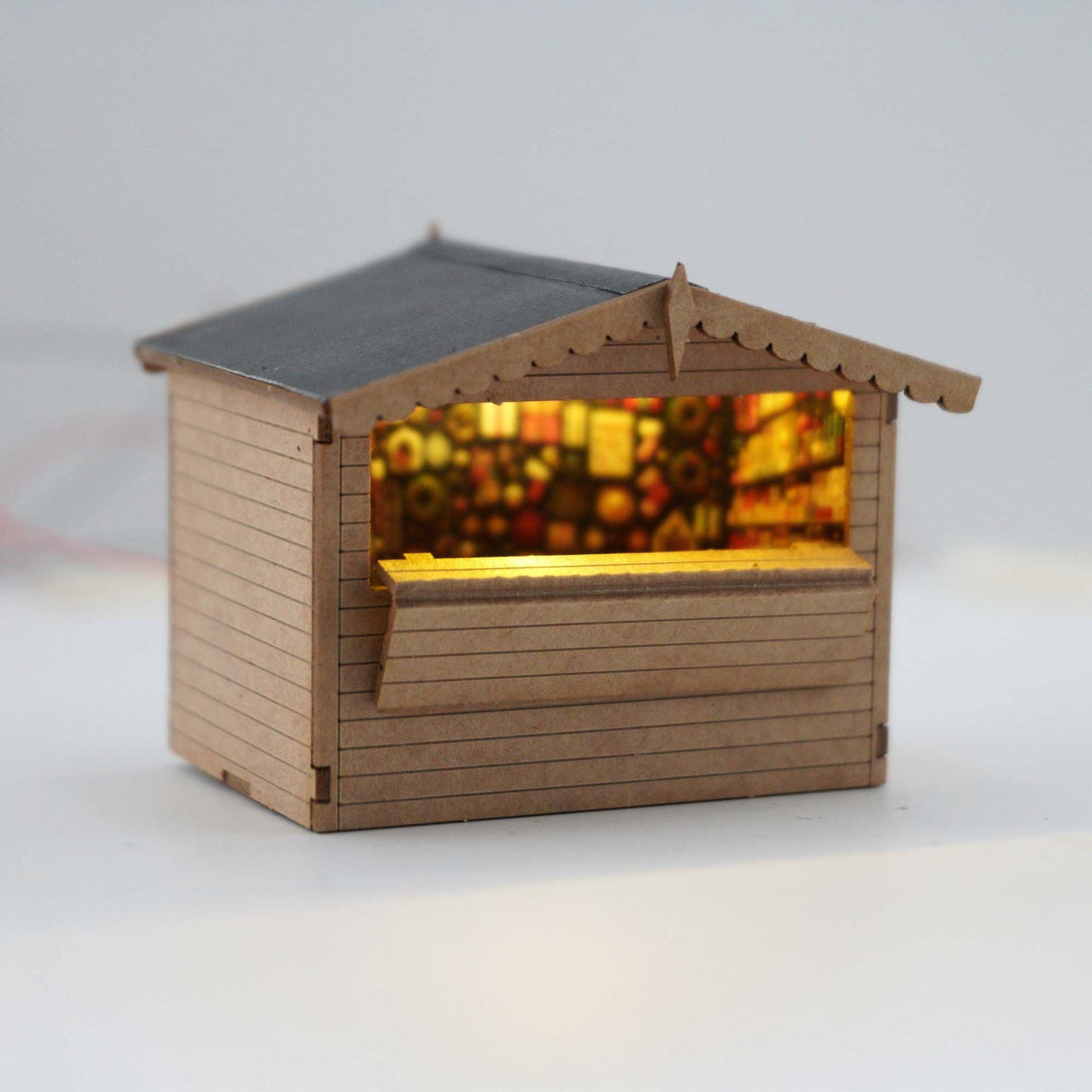 LX578-N Christmas Market Stall - N/2mm/1:148