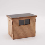 LX580-OO Pent Roof Garden Shed - OO/4mm/1:76