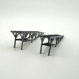 LX584-OO Vehicle Forecourt Display Ramps - OO/4mm/1:76