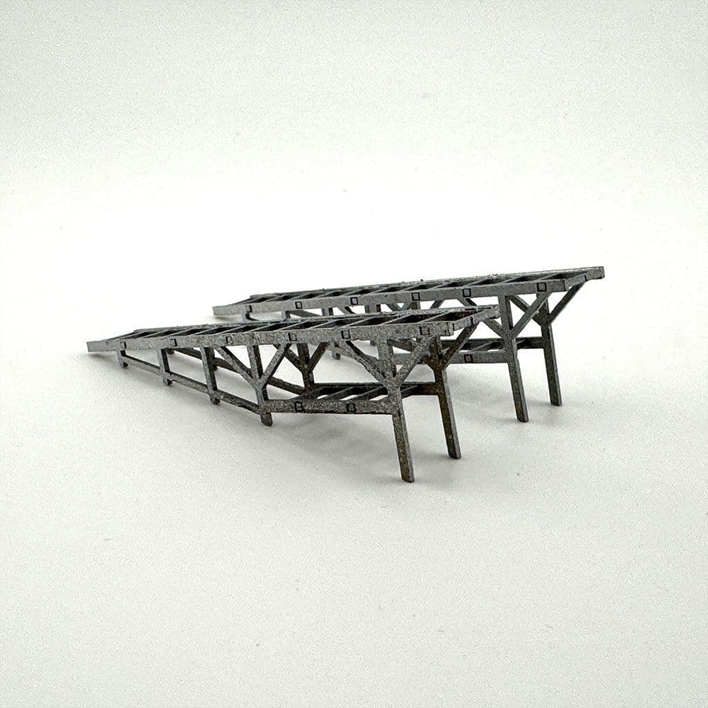 LX584-OO Vehicle Forecourt Display Ramps - OO/4mm/1:76