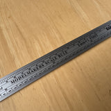 Model Makers Scale Ruler -  N Gauge / 2mm - Steel