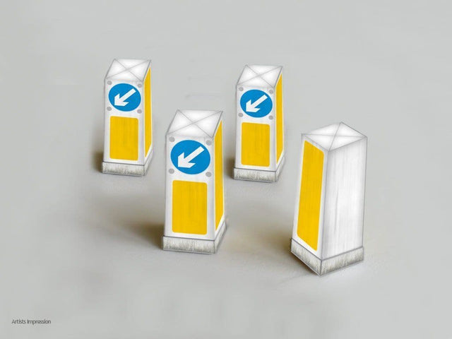 Modern Bollards Non Working (Pack Of 8) AX018-OO