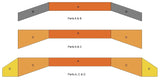 Modular Pavement - Bus Bay Sections - OO/4mm/1:76