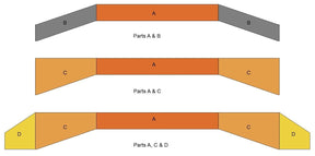 Modular Pavement - Bus Bay Sections - OO/4mm/1:76