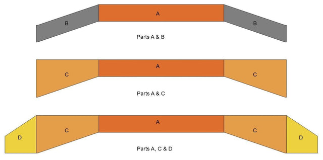 Modular Pavement - Bus Bay Sections - OO/4mm/1:76