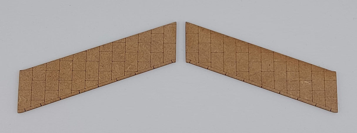 Modular Pavement - Bus Bay Sections - OO/4mm/1:76