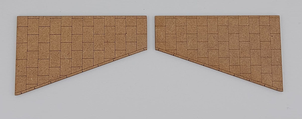 Modular Pavement - Bus Bay Sections - OO/4mm/1:76
