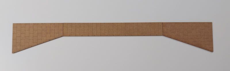 Modular Pavement - Bus Bay Sections - OO/4mm/1:76