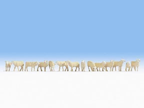 Noch 15749 Sheep (Pack Of 14) (OO/HO)