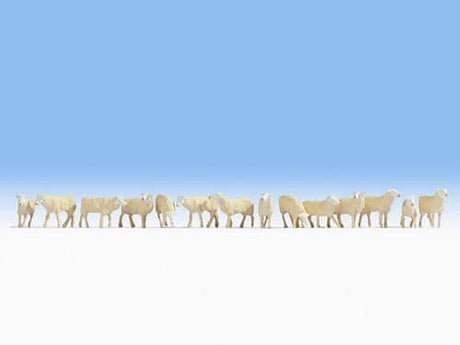 Noch 15749 Sheep (Pack Of 14) (OO/HO)