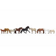 Noch 15761 Horses (Pack of 9) OO/HO