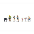 Noch 15881 People Camping Figures (Pack of 7) - OO/HO