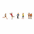 Noch 15890 Marathon Runners Figures (Pack of 6) OO/HO