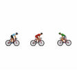 Noch 15897 Bicycle Racers (Pack of 3) OO/HO