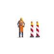 Noch 16521 Roadworks Tiny Scene - OO/HO