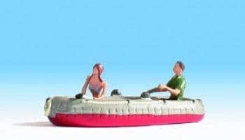 NOCH N16815 DINGHY WITH FIGURES OO/HO