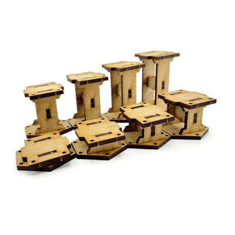 OO Gauge Model Railway Incline Supports
