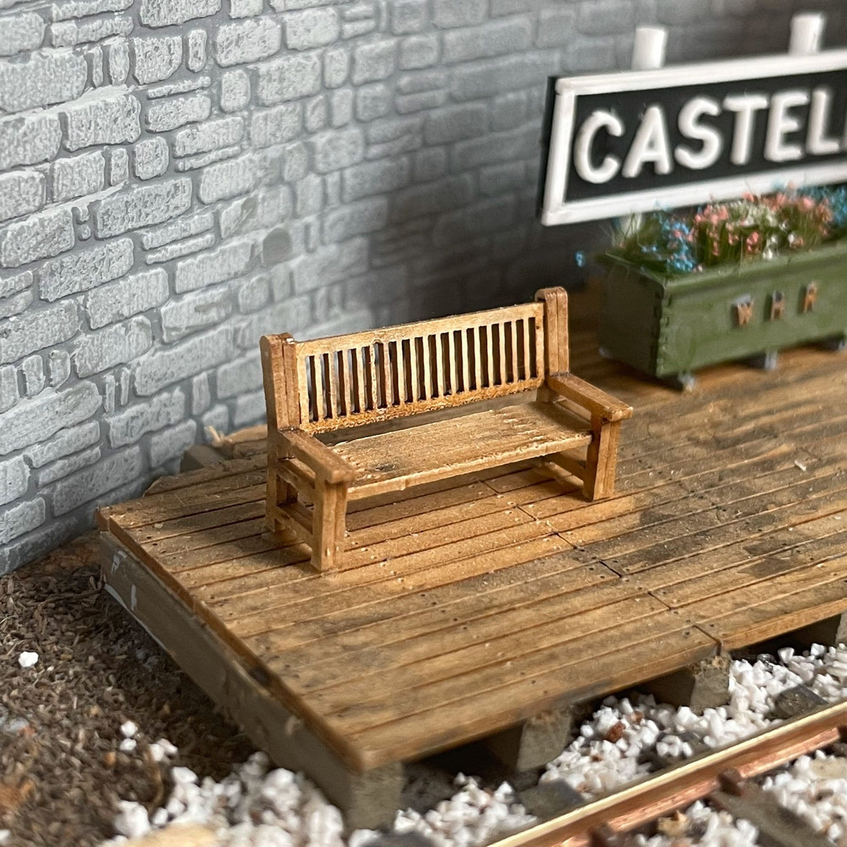 Park Benches OO/4mm/1:76