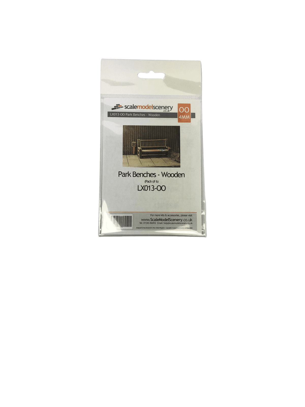 Park Benches OO/4mm/1:76