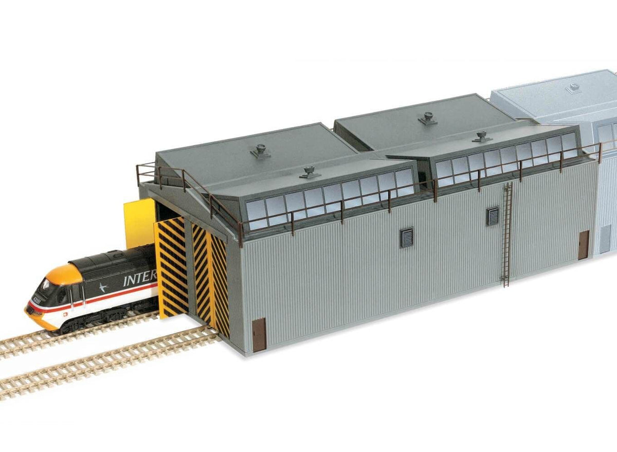 PECO LK80 Modern Train Shed/Locomotive Depot/Engine Shed - OO/HO ...