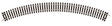 PECO N Setrack ST-12 Radius 1 Double curve
