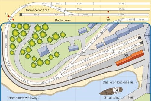 PECO OO Setrack Plan 6 Track Pack
