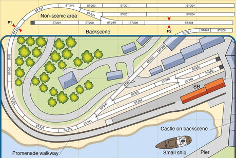 PECO OO Setrack Plan 6 Track Pack