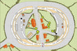 PECO OO Setrack Plan 9 Track Pack