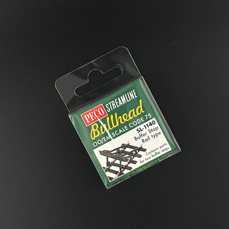 PECO SL-1140 Bullhead OO Gauge Buffer Stop - Rail built