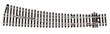 PECO STREAMLINE SL-86 Curved Point/Turnout, Large Radius, Right Hand