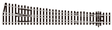 PECO STREAMLINE SL-88 Point/Turnout, Large Radius, Right Hand