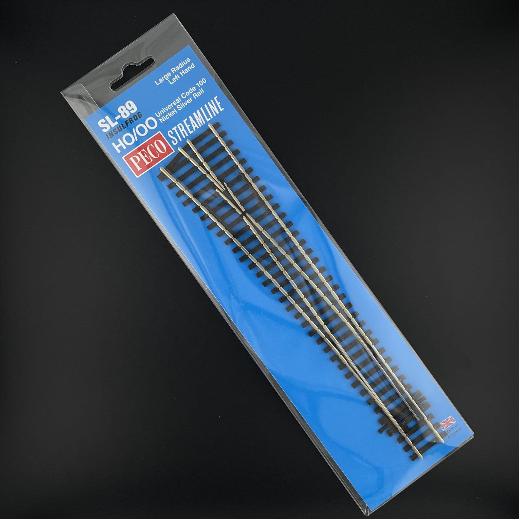 PECO STREAMLINE SL-E98 Y Point/Turnout Large Radius – Scale Model
